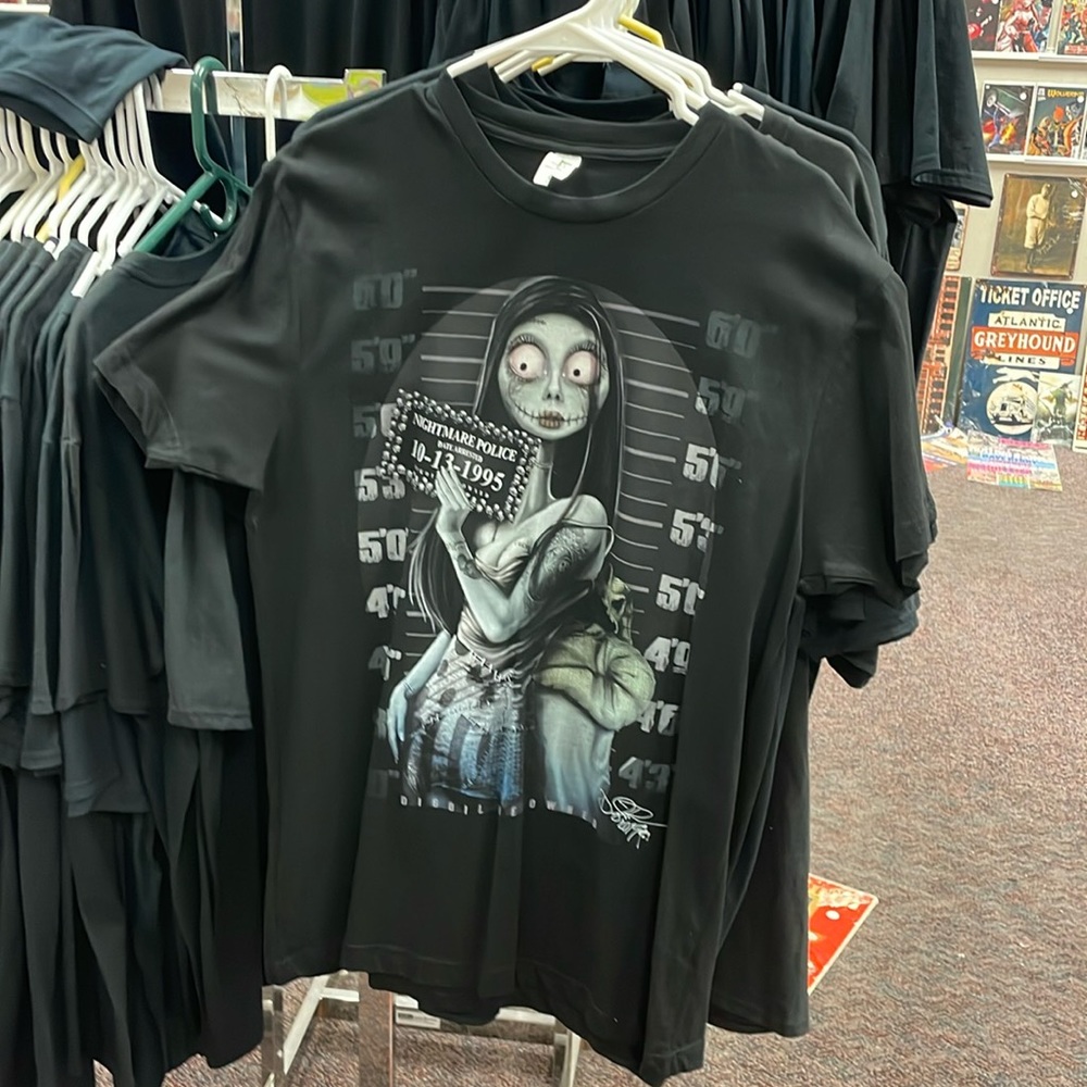 Sally from Jack & Sally adult tshirt large